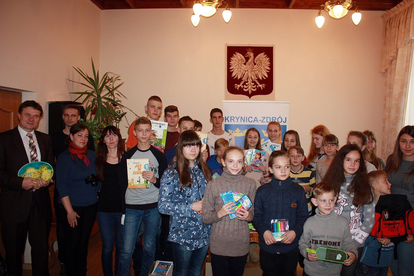 Materiały szkolne trafiły do polskich dzieci z Ukrainy
