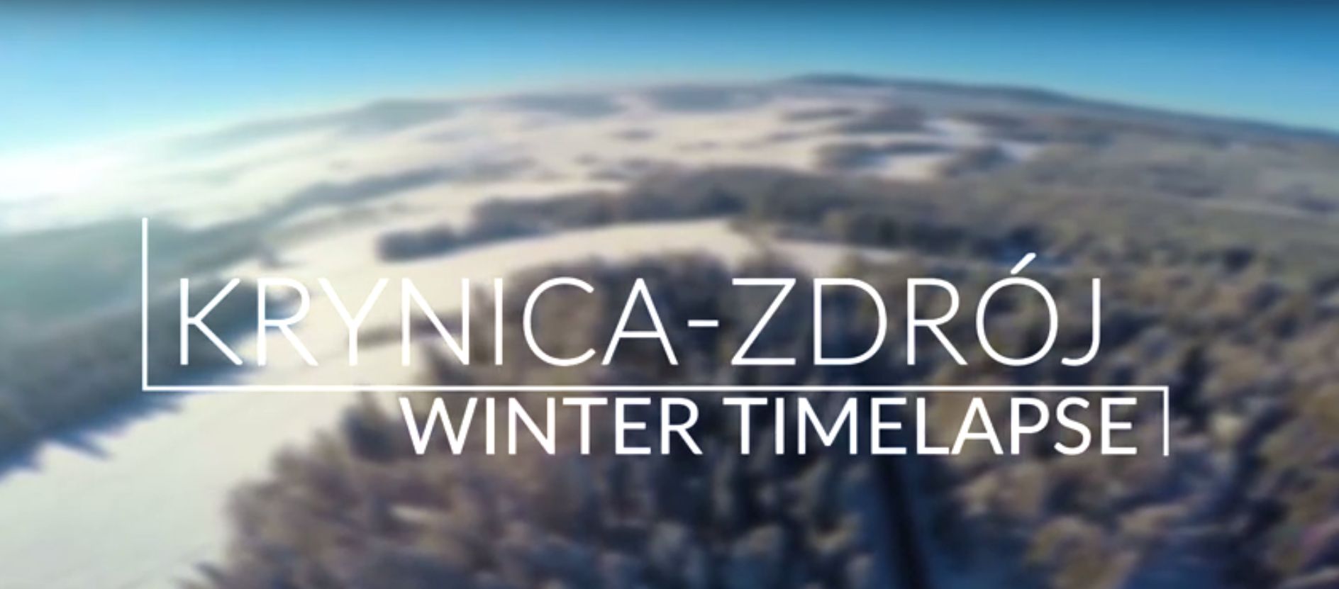 Zimowa Krynica-Zdrój [wideo]