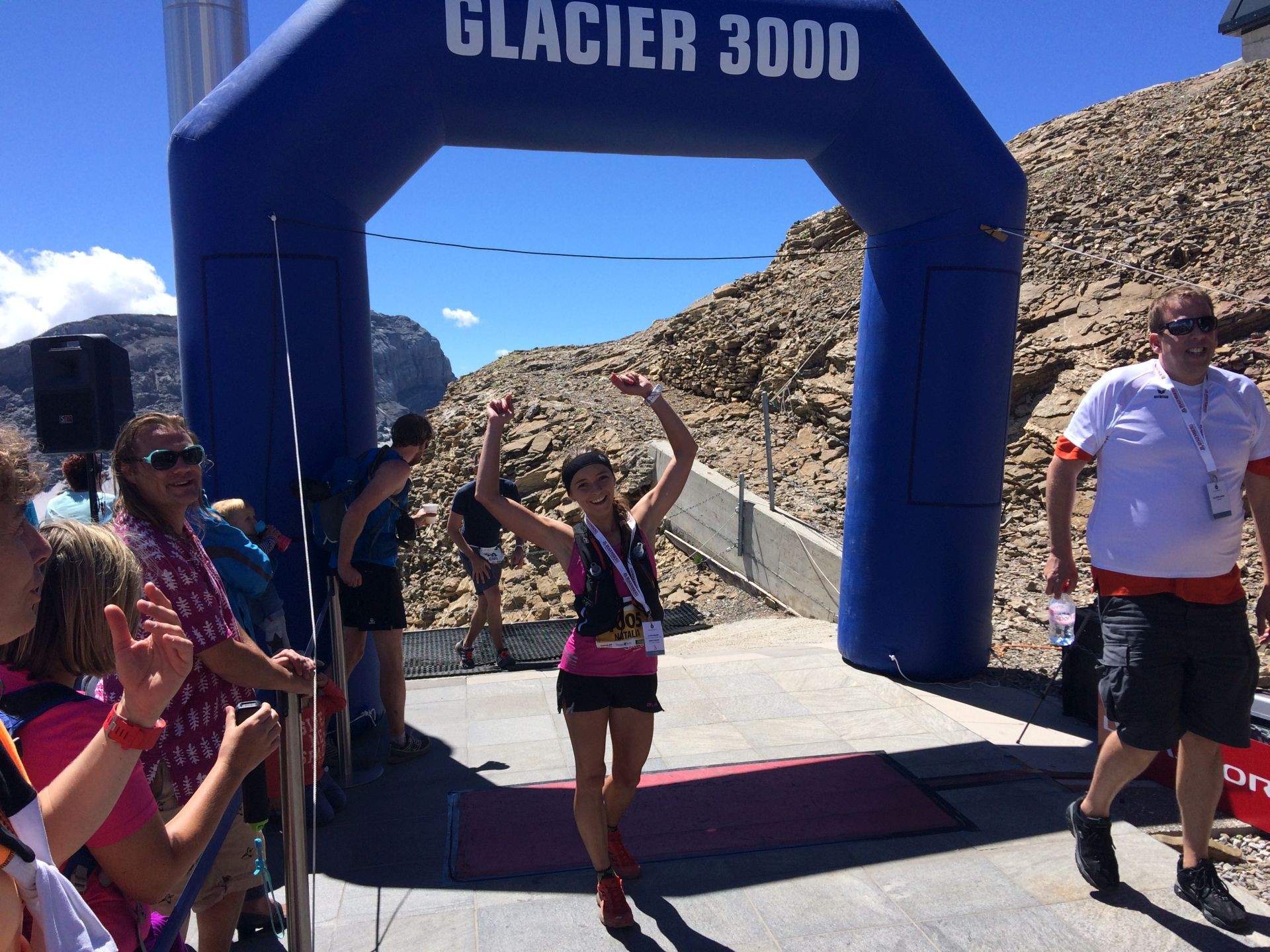 Natalia Tomasiak zajęła 3 miejsce w Glaciar 3000 Marathon z metą na 3000 metrów!