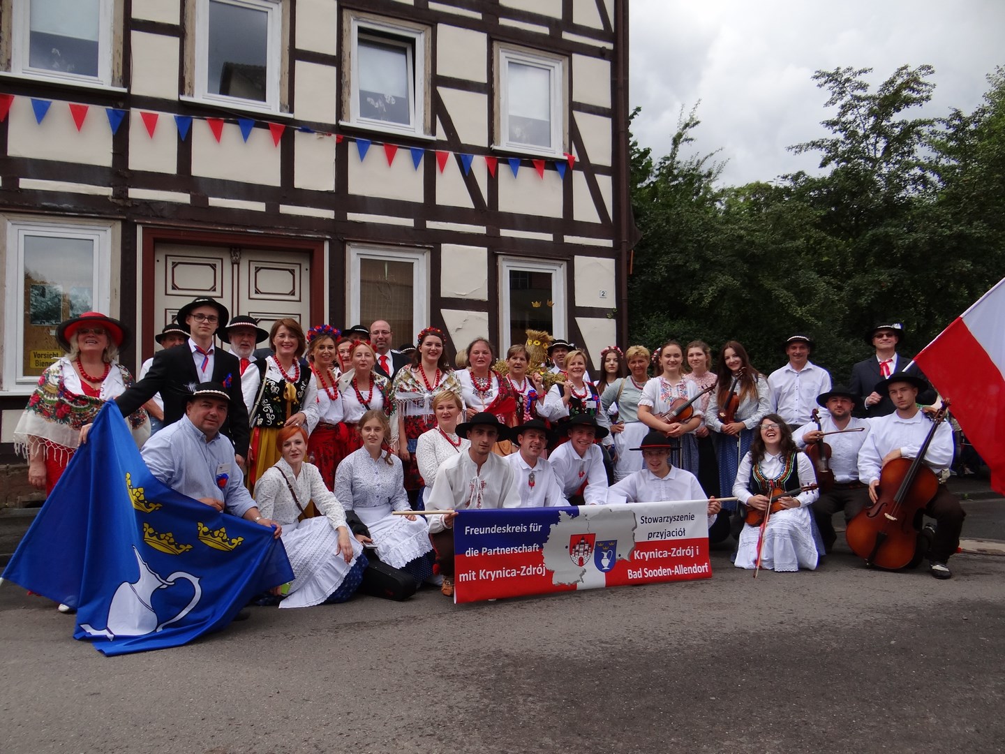 Promocja tradycji dożynkowych z gminy Krynica-Zdrój na Święcie Plonów „Erntefest” w Bad Sooden-Allendorf