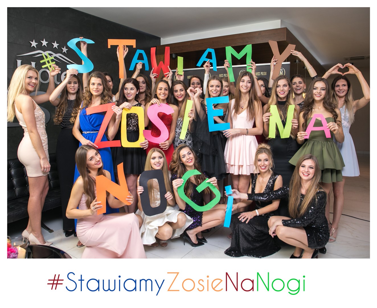 Kandydatki do korony Miss Polski stawiają Zosię na nogi! #StawiamyZosieNaNogi