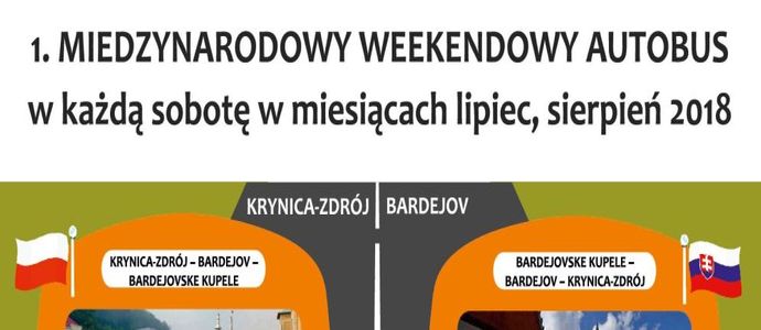 Weekendowy autobus z Krynicy-Zdroju do Bardejova