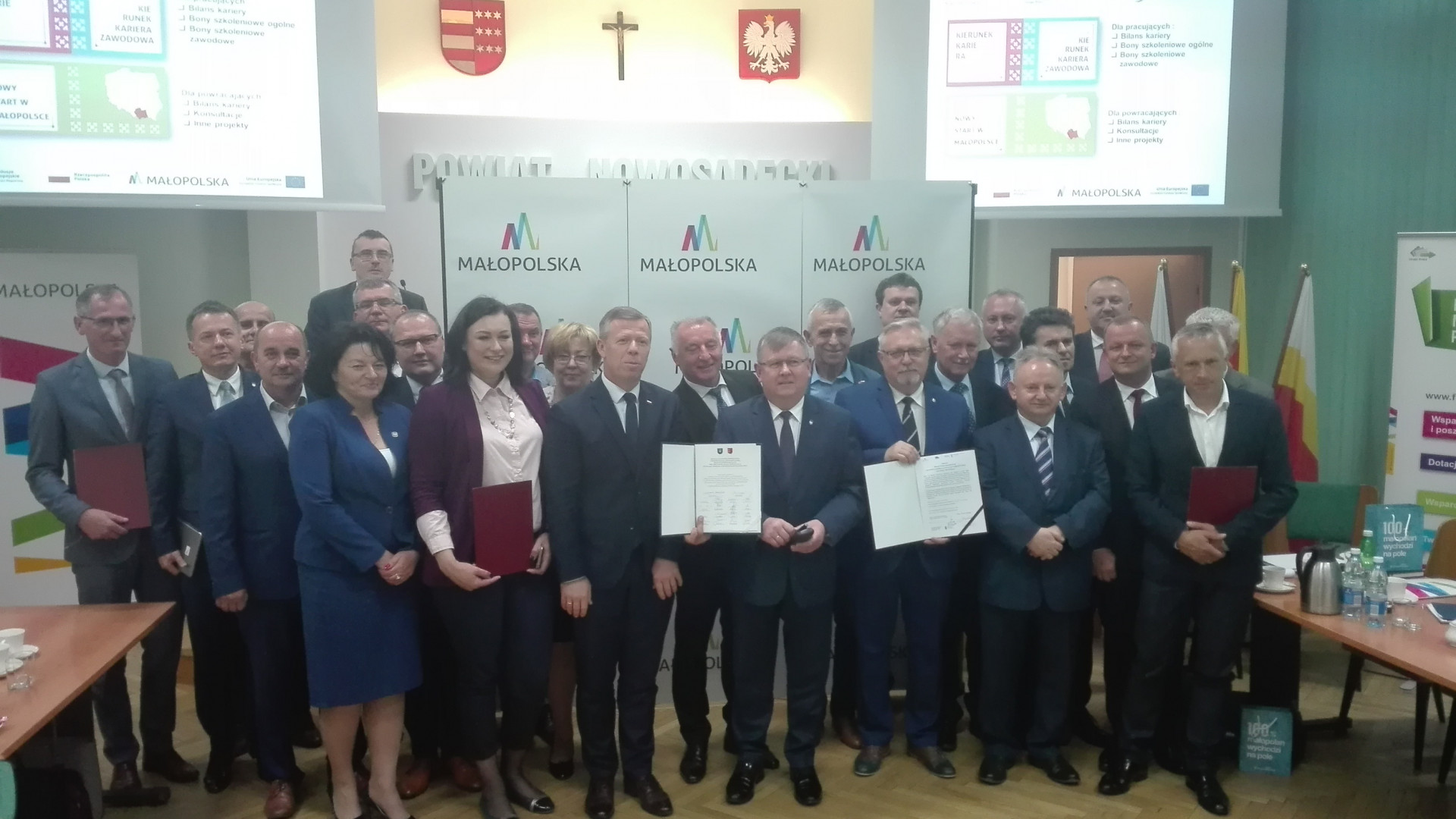 Podpisano porozumienie z Wojewódzkim Urzędem Pracy w Krakowie dotyczące projektów „Kierunek Kariera”, „Kierunek Kariera Zawodowa” oraz 