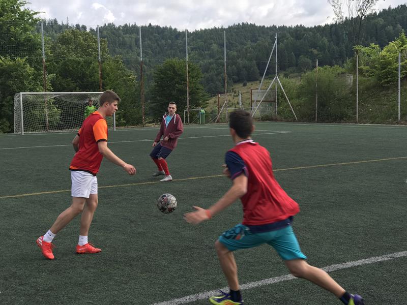 Wakacyjny turniej piłki nożnej dla młodzieży Krynica-Zdrój, 10.07.2019 r.