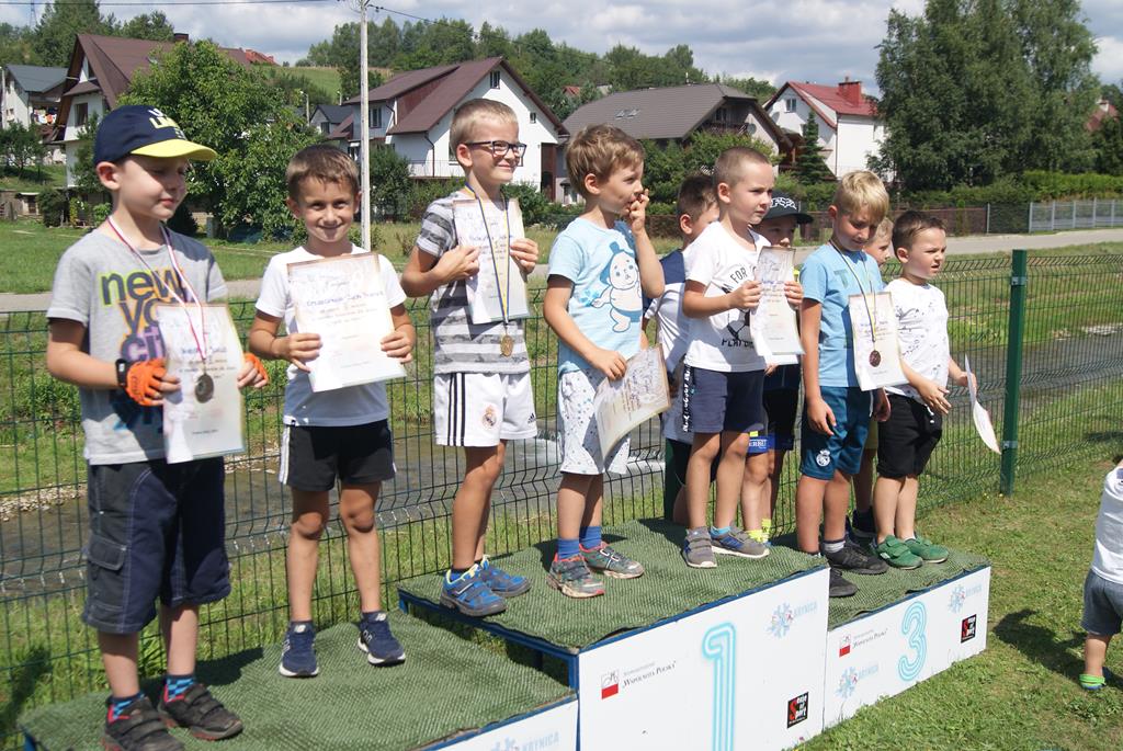 Zawody kolarskie dla dzieci „ Niech się kręci ” Krynica-Zdrój, 17.08.2019 r.