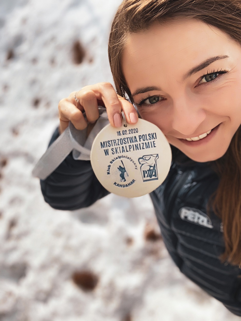 Kryniczanka Natalia Tomasiak srebrną medalistką Mistrzostw Polski w Skialpinizmie