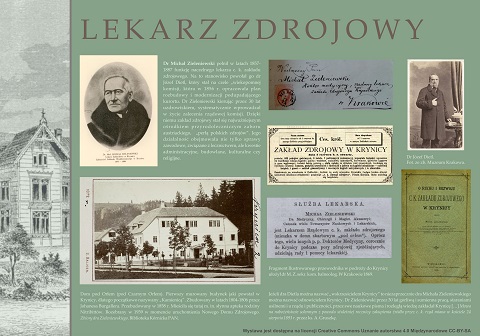 Wystawa o dr. Michale Zieleniewskim w Pijalni Słotwińskiej