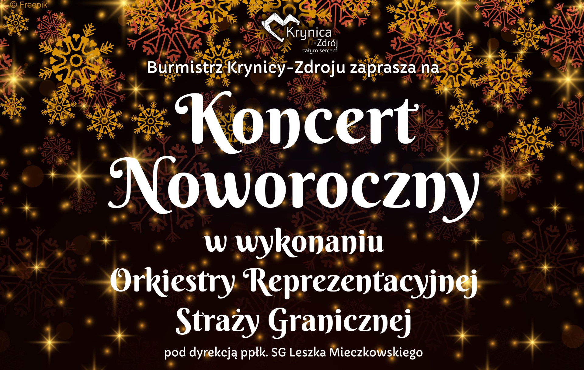 Koncert noworoczny w wykonaniu Orkiestry Reprezentacyjnej Straży Granicznej