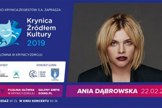Krynica Źródłem Kultury - Ania Dąbrowska