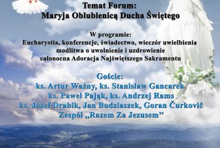 III Forum Ewangelizacyjne w Krynicy-Zdroju „GODZINA MIŁOSIERDZIA’’