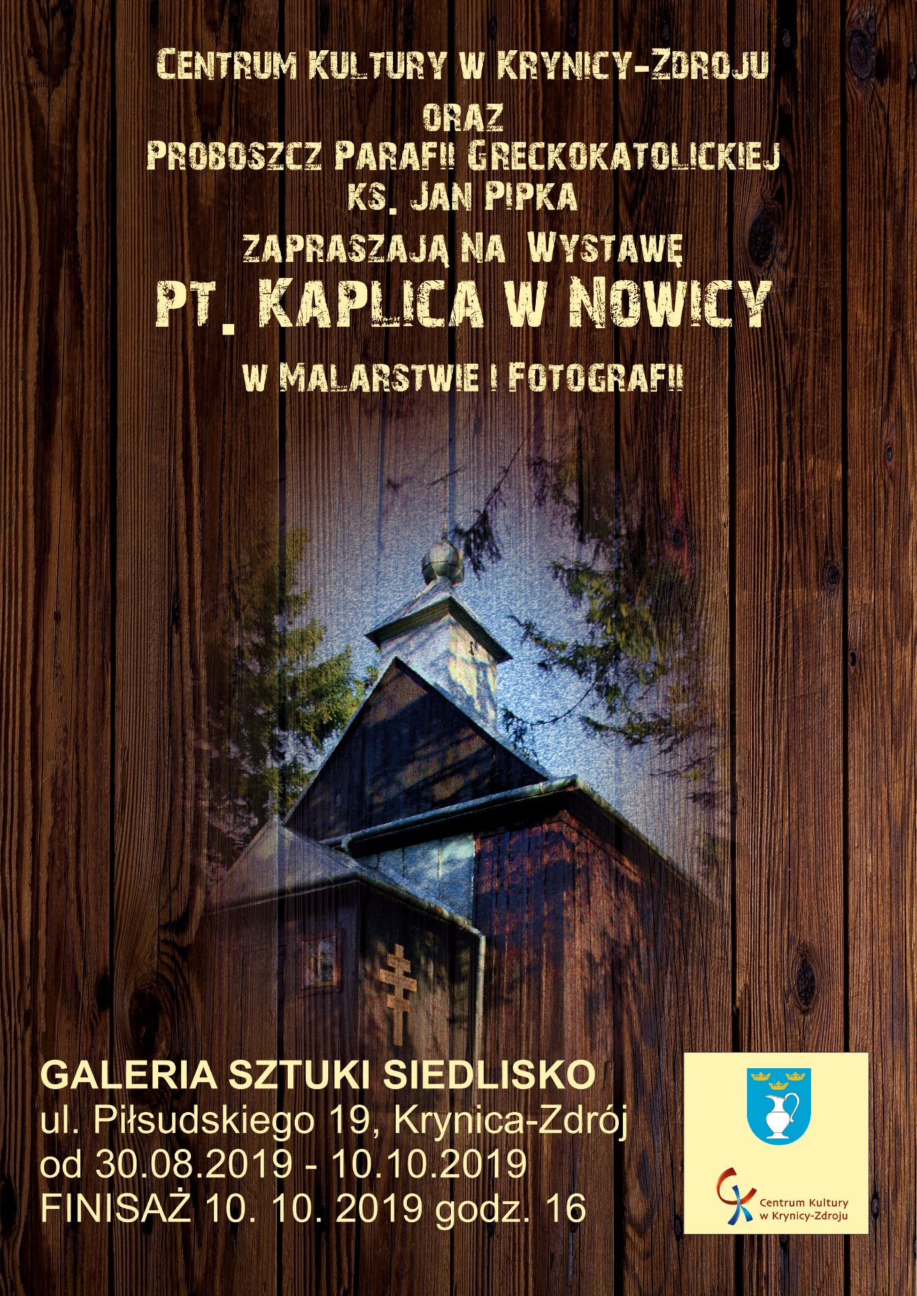 Finisaż wystawy pt. Kaplica w Nowicy w malarstwie i fotografii