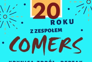 Powitanie Nowego Roku z zespołem Comers