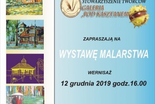 Wernisaż wystawy malarstwa, grafiki i fotografii Krynickiego Stowarzyszenia Twórców Galeria