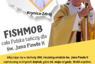 Fishmob - Krynica tańczy dla św. Jana Pawła II