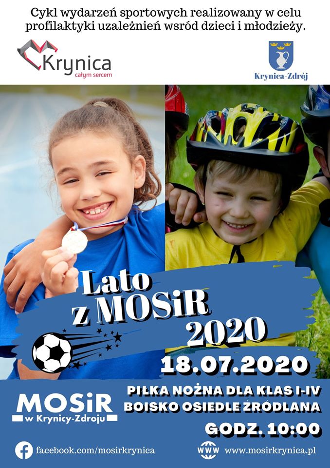 Lato z MOSiR - Turniej piłki nożnej dla klas I-IV