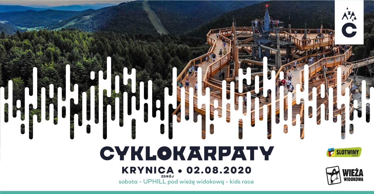 Cyklokarpaty - uphill pod wieżę widokową