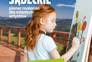 Widokowe Sądeckie - plener malarski dla młodych artystów