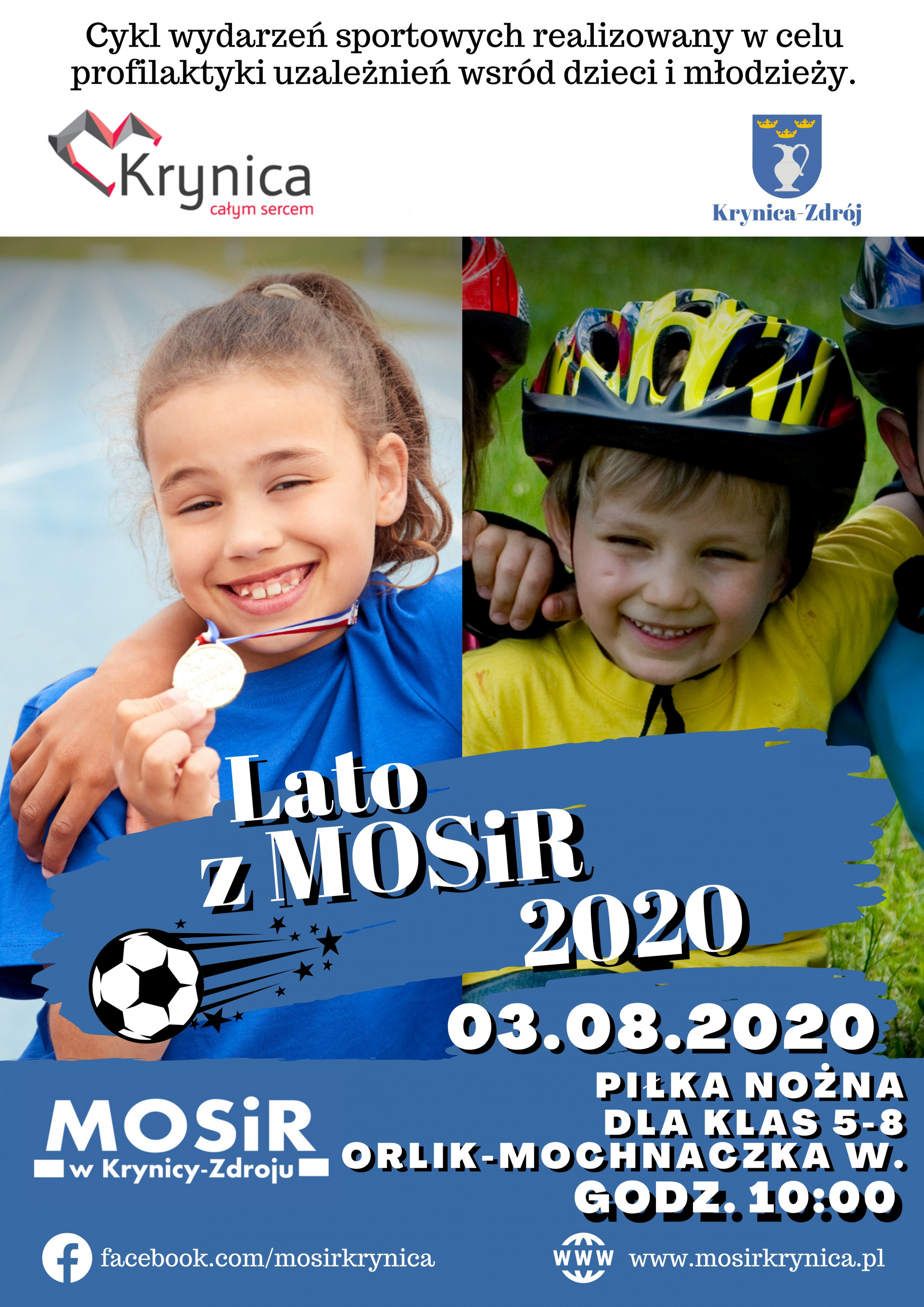 Lato z MOSiR - piłka nożna dla klas 5-8