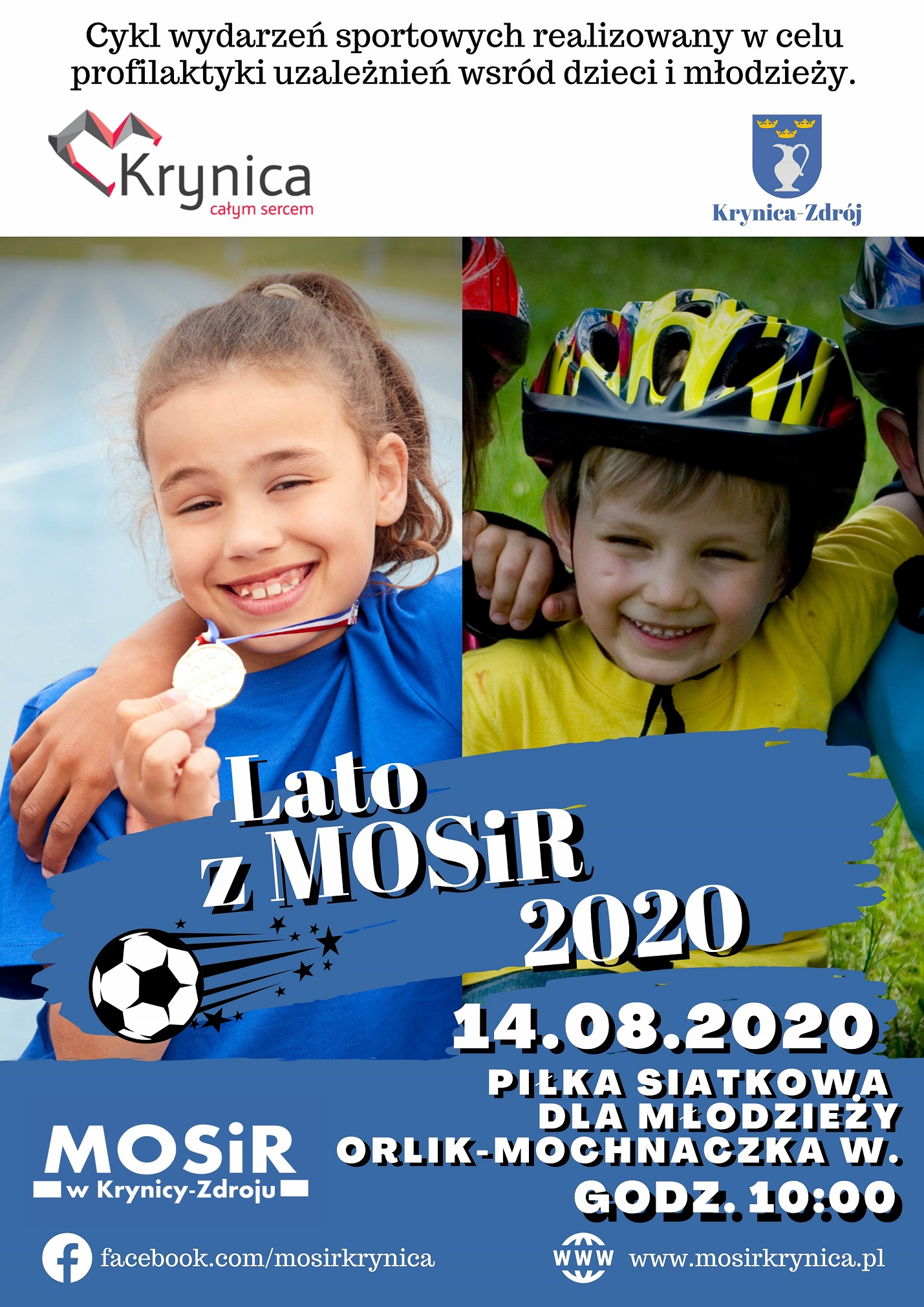 Lato z MOSiR - piłka siatkowa dla młodzieży