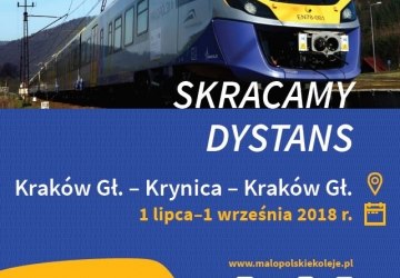 Wakacyjne połączenie na trasie Kraków-Krynica-Kraków
