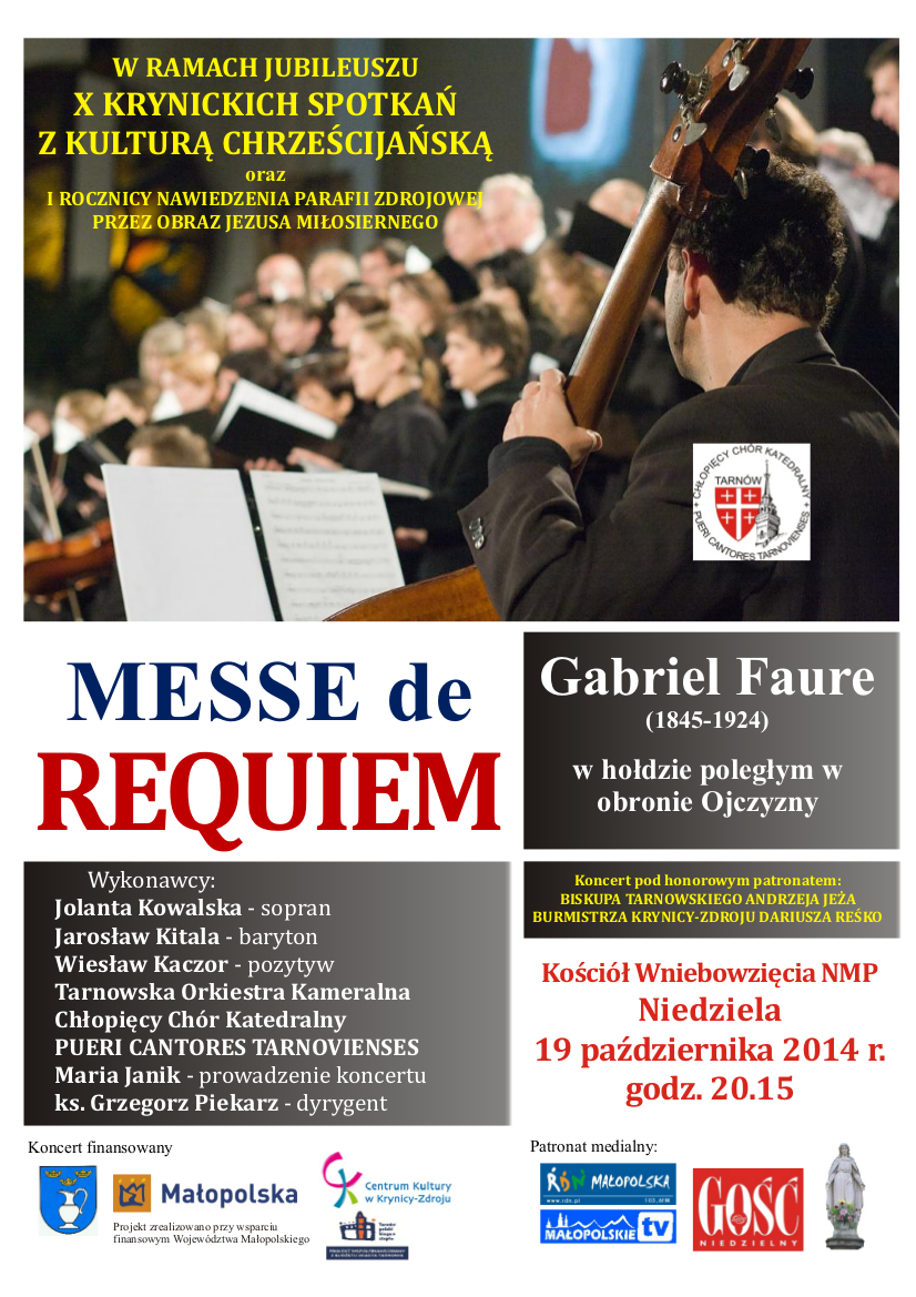 Koncert Messe de Requiem