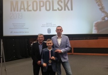 Kuba Bochniarz Mineralnych Sportowcem Roku Małopolski 2019 w kategorii Sportowiec Junior Chłopcy