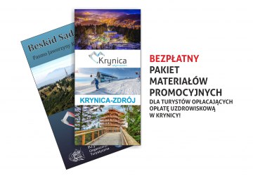 Bezpłatny pakiet materiałów promocyjnych dla turystów opłacających opłatę uzdrowiskową