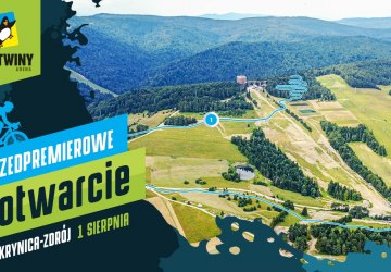Przedpremierowe otwarcie niebieskiej trasy rowerowej