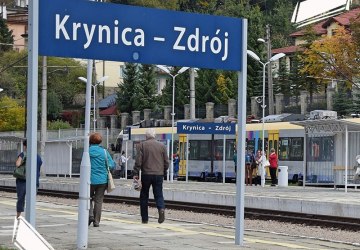 Wakacyjny pociąg do Krynicy