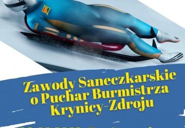 Zawody saneczkarskie o Puchar Burmistrza Krynicy-Zdroju