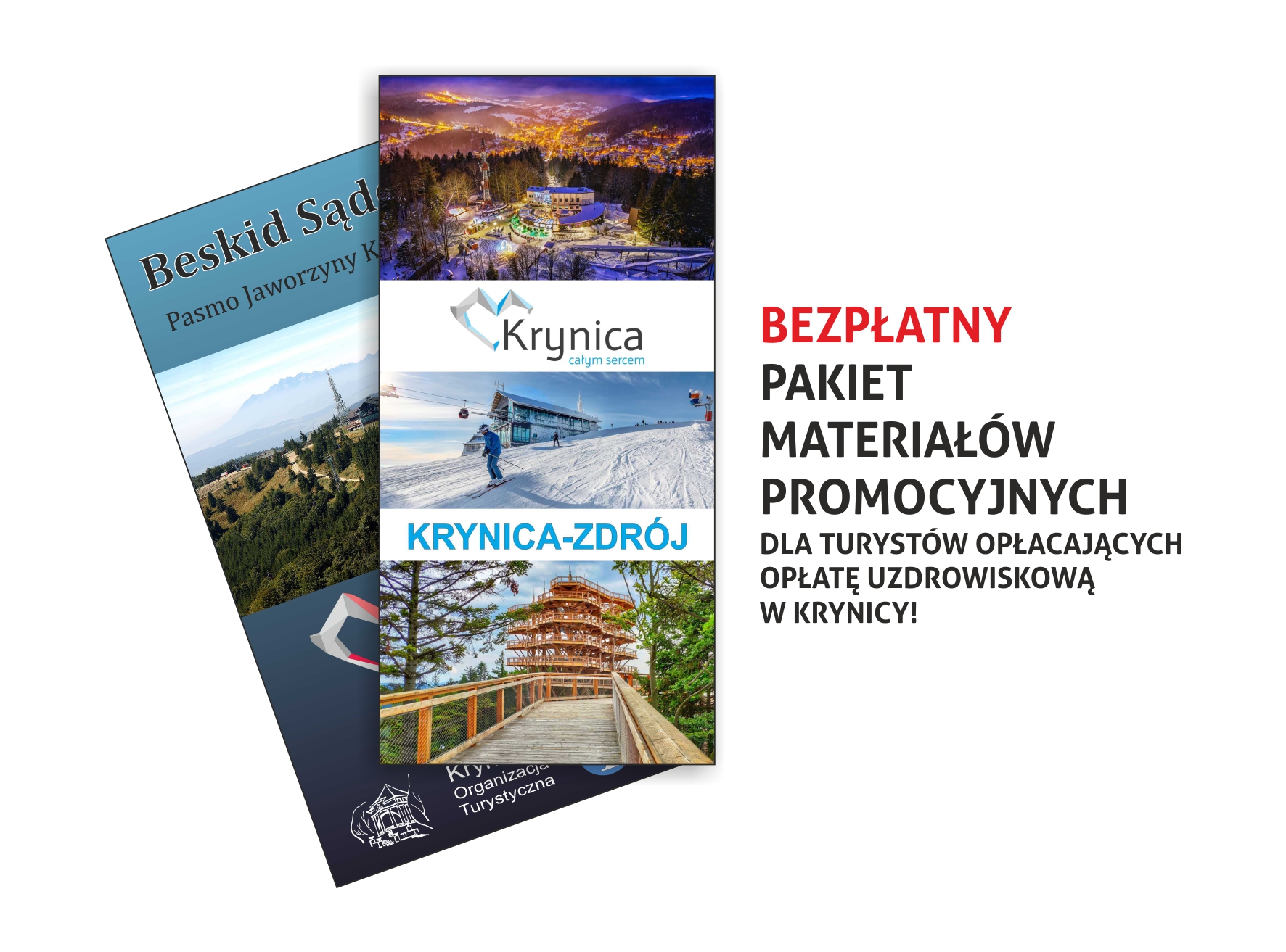 Bezpłatny pakiet materiałów promocyjnych dla turystów opłacających opłatę uzdrowiskową