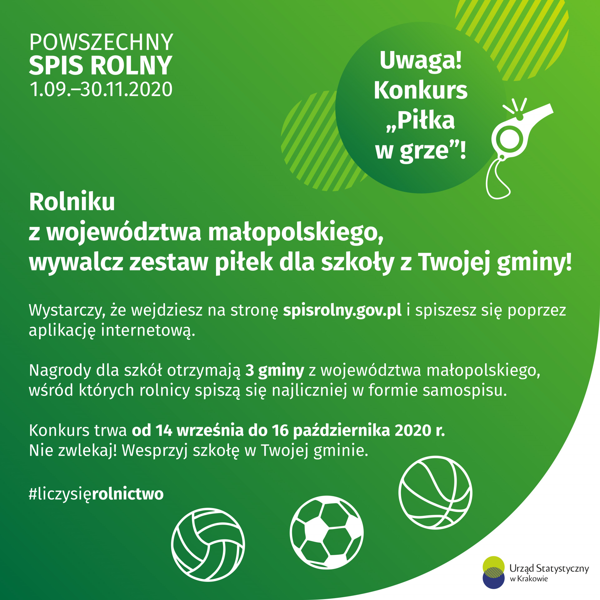 Konkurs dla rolników z województwa małopolskiego 