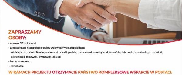 Weź udział w projekcie pt.: „AKTYWNI 30+”