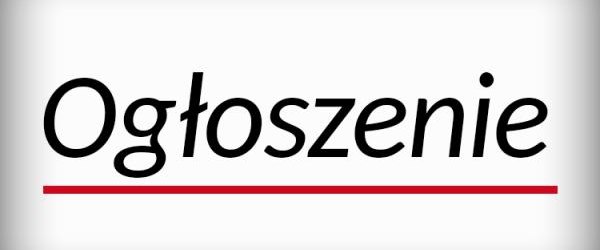 Ogłoszenie Okręgowego Przedsiębiorstwa Geodezyjno-Kartograficznego