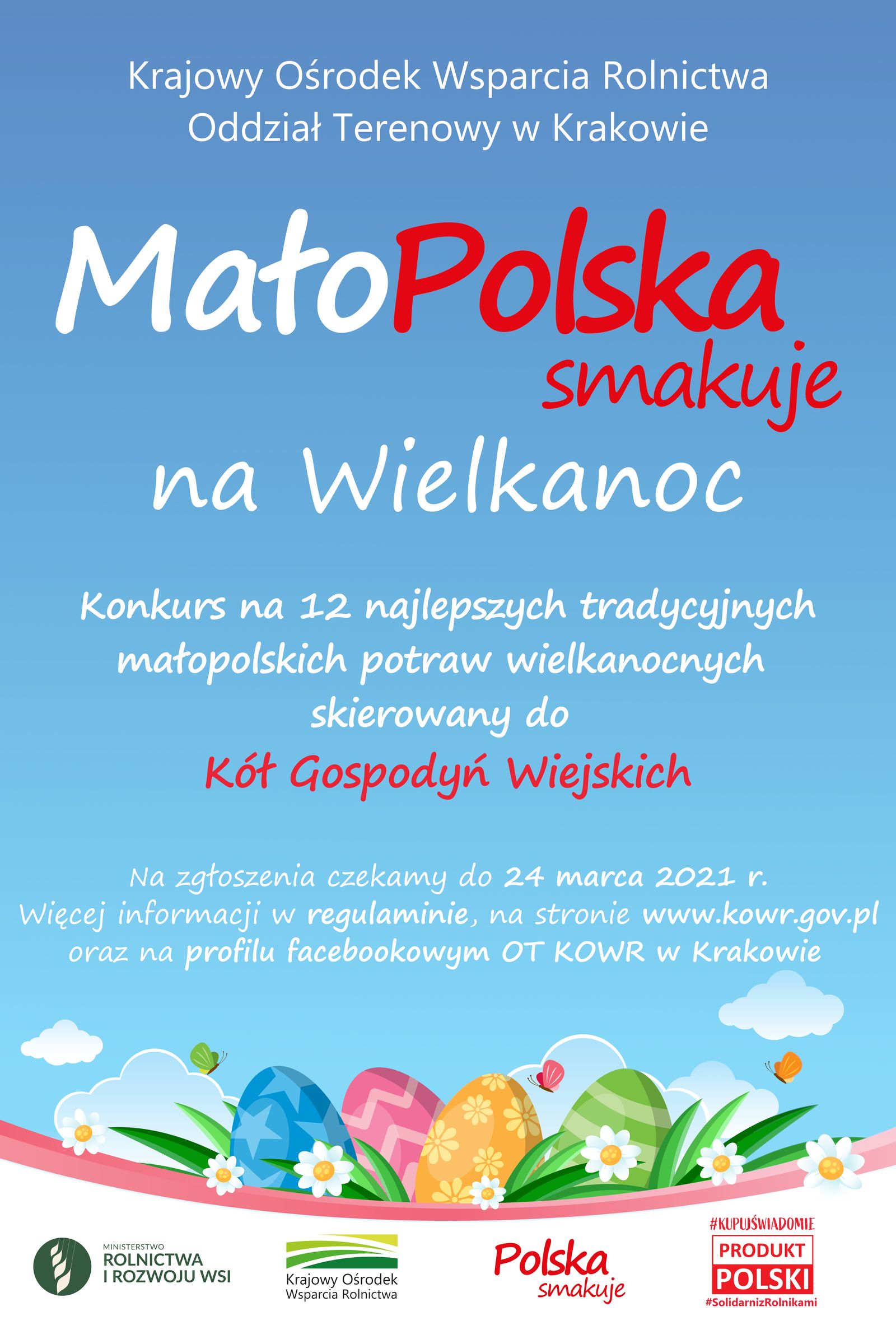 MałoPolska smakuje na Wielkanoc – konkurs dla KGW