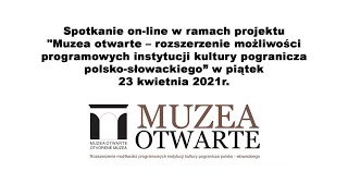 Spotkanie on-line w ramach projektu