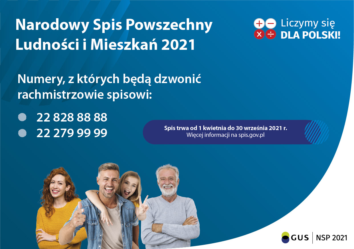 Trwa Narodowy Spis Powszechny Ludności i Mieszkań 2021