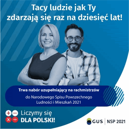Nabór uzupełniający kandydatów na rachmistrza spisowego