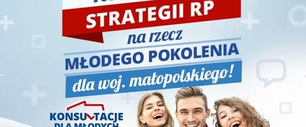 Konsultacje Strategii RP na rzecz młodego pokolenia w woj. małopolskim