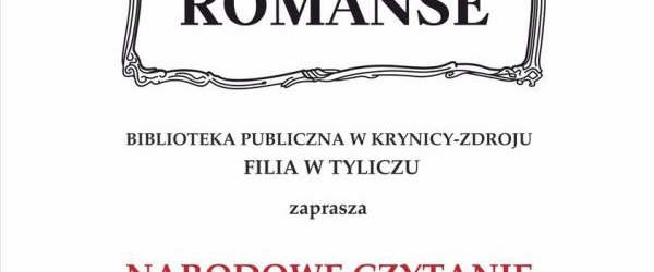 Narodowe Czytanie - 3 września 2022