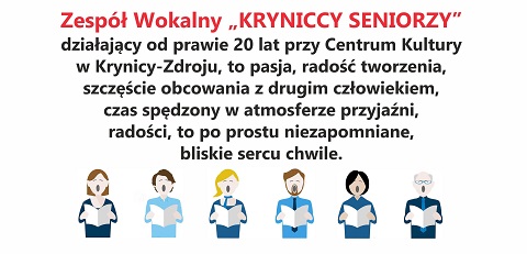 Zespół Kryniccy Seniorzy zaprasza zainteresowanych