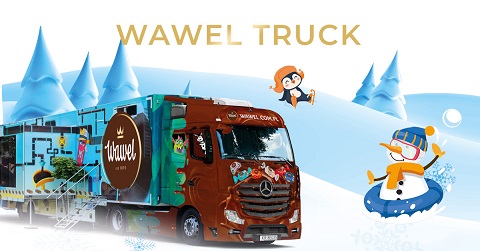 Wawel Truck w trasie!  Ciężarówka pełna słodyczy i dobrej  zabawy odwiedzi Krynicę Zdrój