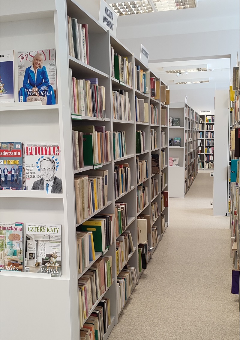 Biblioteka w nowej lokalizacji już czynna!