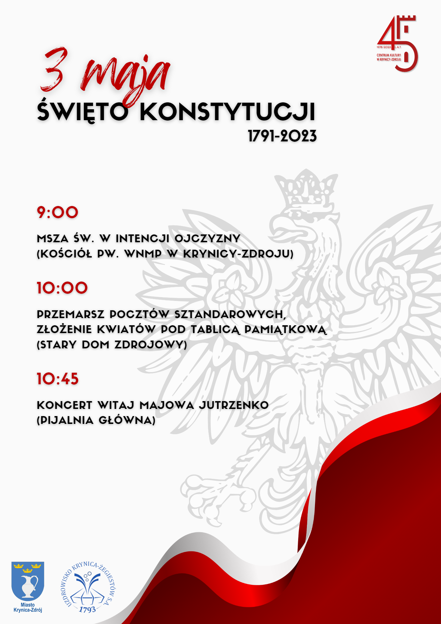 Zapraszamy na majówkę do Krynicy-Zdroju
