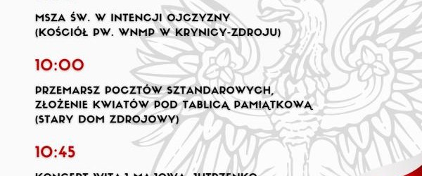 Zapraszamy na majówkę do Krynicy-Zdroju