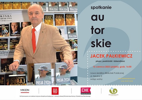 Spotkanie autorskie z Jackiem Pałkiewiczem