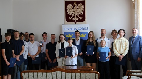 Wręczenie nagród dla sportowców