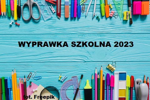 INFORMACJA DOTYCZĄCA DOFINANSOWANIA ZAKUPU PODRĘCZNIKÓW „WYPRAWKA SZKOLNA 2023”
