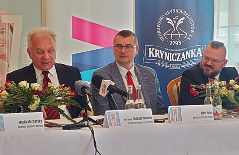 Konferencja prasowa dotycząca 57. Festiwalu im. Jana Kiepury w Krynicy-Zdroju