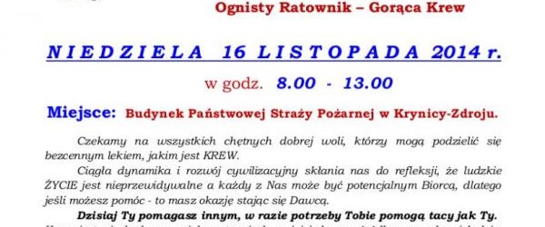 Akcja poboru krwi